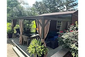Domi 12x16 Gazebo with Metal Roof