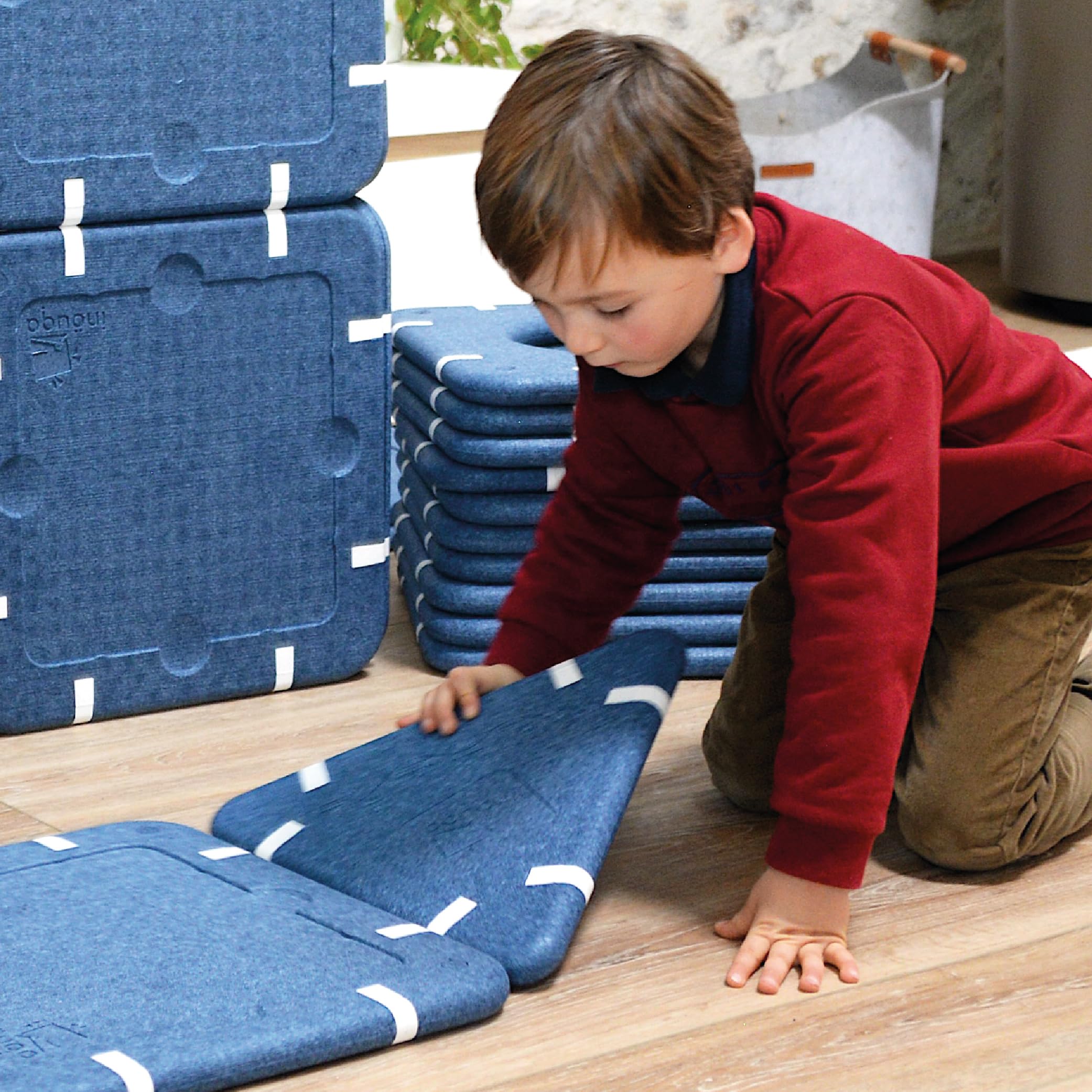 Extra 10 - Jeu de Construction Magnétique - Modules Géants, Légers et Aimantés - Assemblage, Inventivité & Exploration - De 0 à 10 Ans - Fabriqué en France - 10 Modules