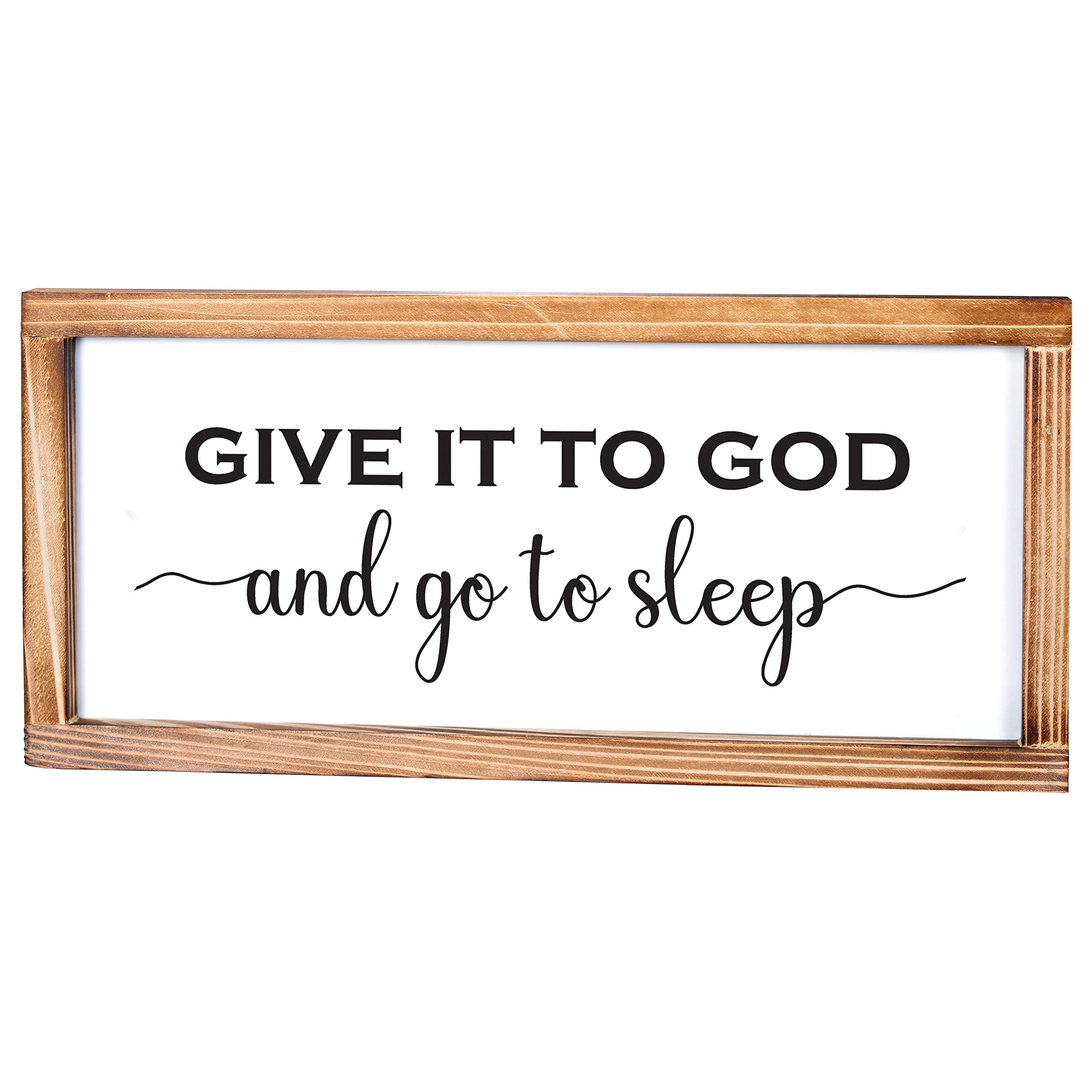Buy Give it to God and Go to Sign - Rustic Farmhouse Decor for the Home