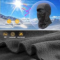 Vista 2 de Balaclava Winter Ski Face Mask Breathable Windproof Thermal for Motorcycle Riding Cycling in Cold Weather