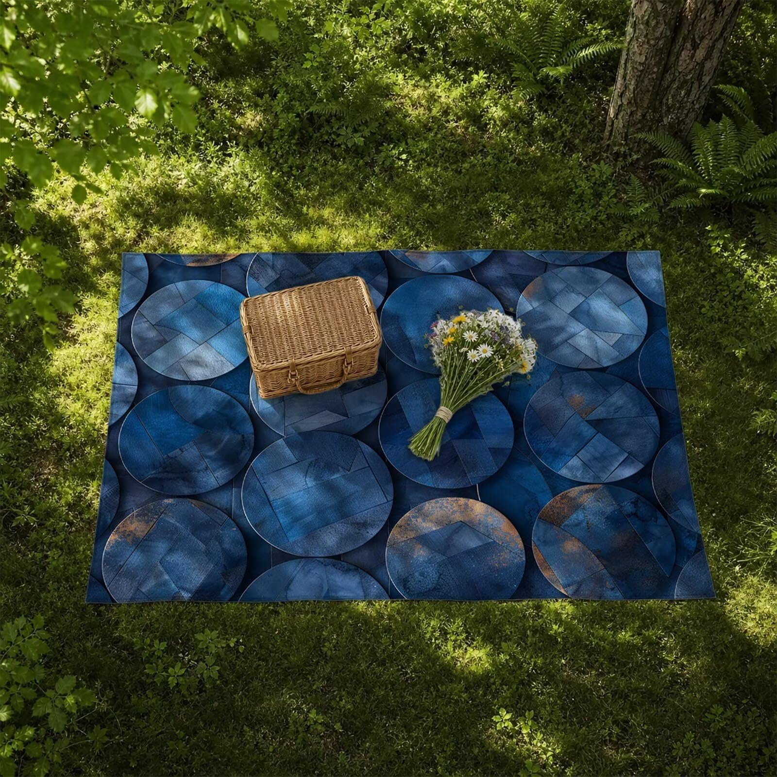 Redondo Toalla Playa 160x220 Resistente a la Arena Secado rápido Ligero, Toalla Playa Grande 220 x 160cm Suave Cómodo como Gym Yoga Sauna Toallas Baño Grandes Travel Essentials Sencillez XTLS-2981