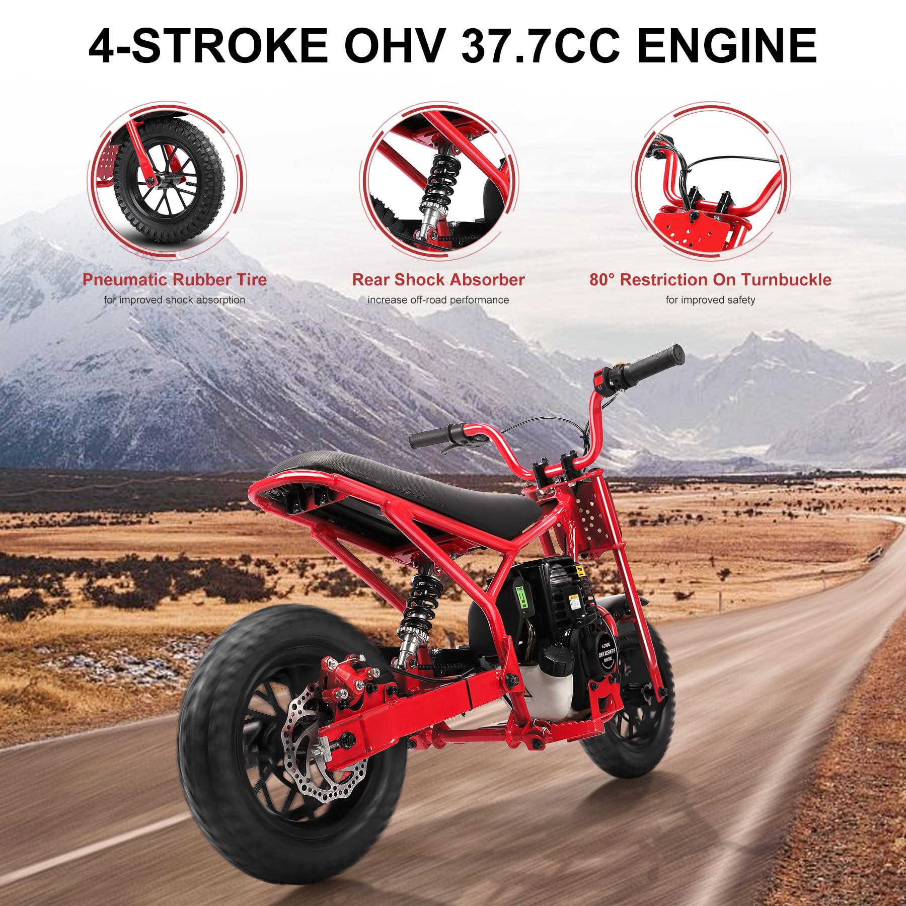 Amazon.com: Oryxearth US H0F0B00S MiniBike Motorcycle Parts