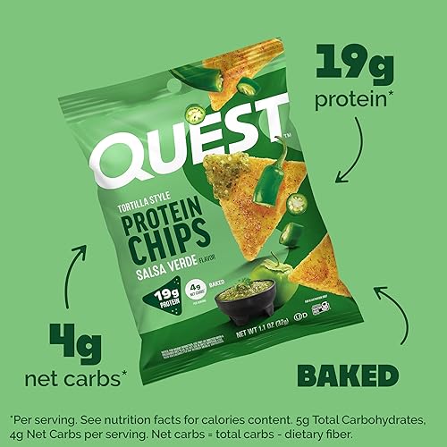 Miniatura 85 de Quest Nutrition Tortilla Chip de chile dulce picante, 1.1 onzas (paquete de 12)