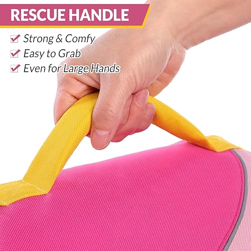 Miniatura 10 de Queenmore Chaleco salvavidas para perros, para nadar, navegar, salvavidas para perros pequeños y medianos, chaleco salvavidas para mascotas con