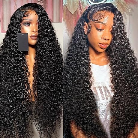 13x4 Deep Wave Lace Front Wigs Human Hair: Unveil Your Curly Crown