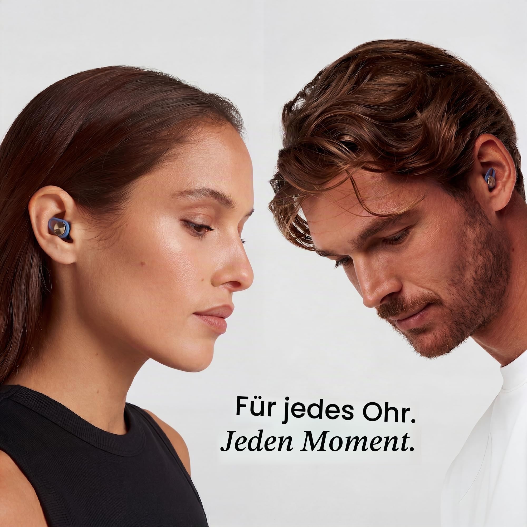 Hears One Konzert-Ohrstöpsel, 20 dB SNR Schallreduzierung, wiederverwendbare Ohrstöpsel für Konzerte und Schlaf, hypoallergener Gehörschutz, geräuschreduzierende Ohrstöpsel mit 4 Spitzengrößen für