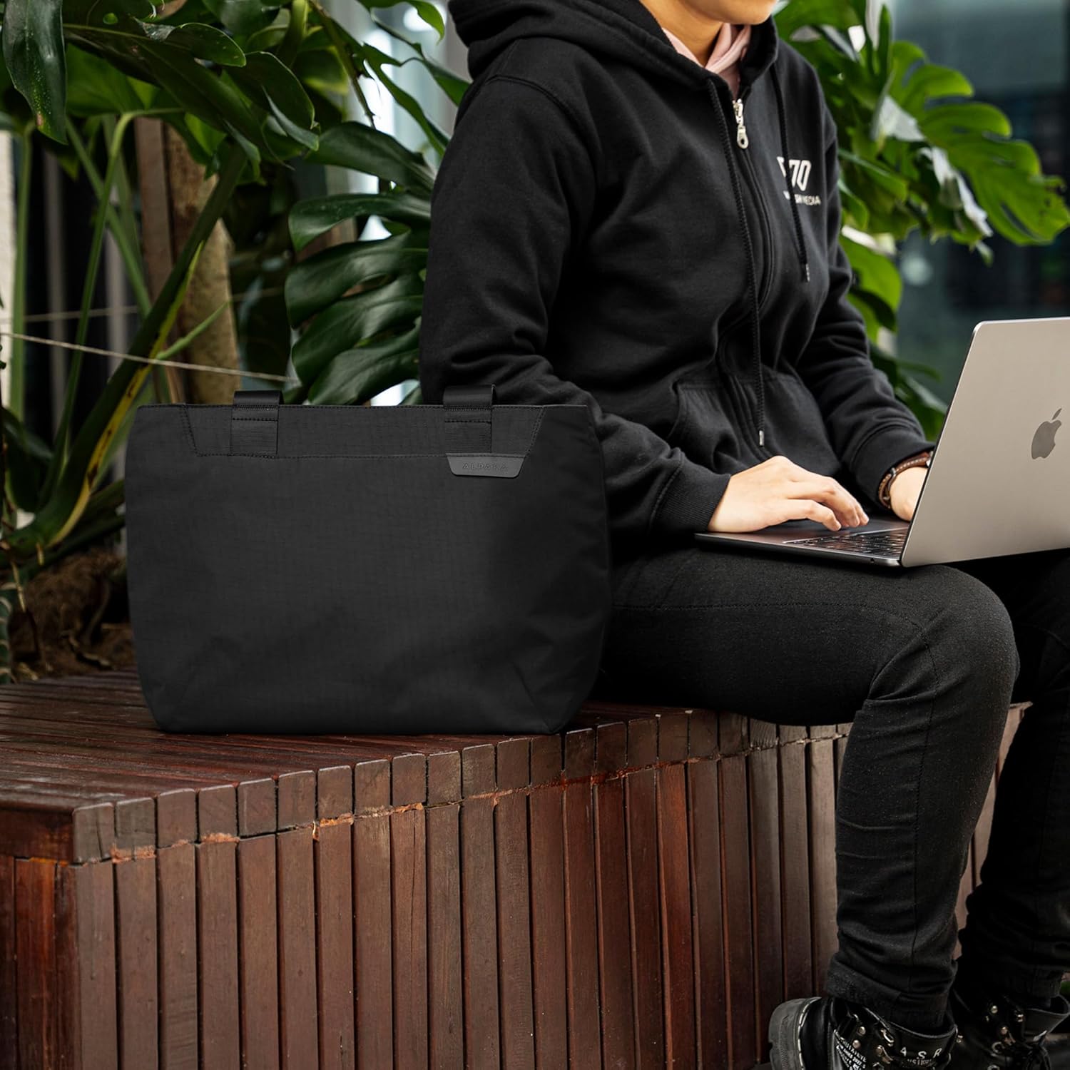 ALPAKA Elements Tote 9L - Small Tote Bag for Commute & School, Fits 11” Laptop/iPad Pro, Foldable, Waterproof - Image 3