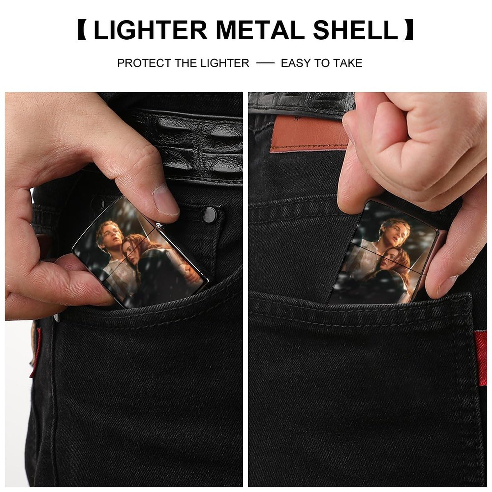 Amazon.co.jp: Zippo ケース ジャックとローズ タイタニック 映画