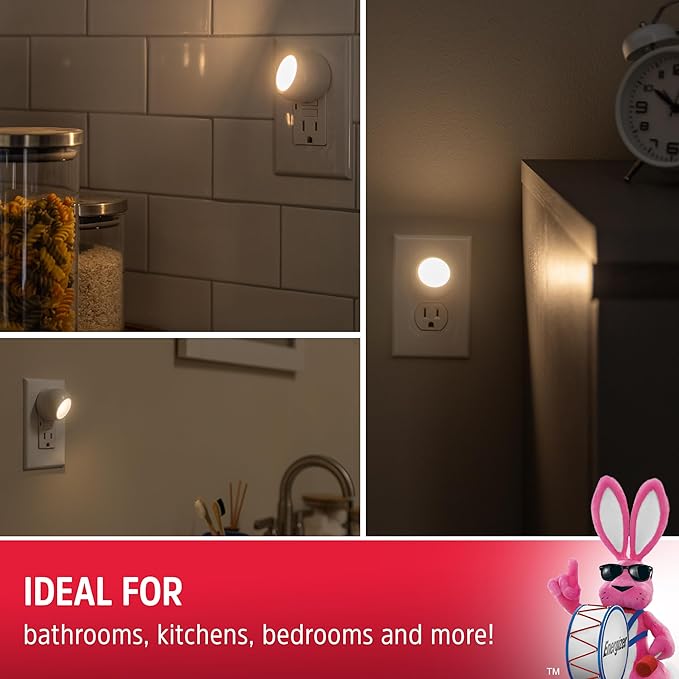 Lámpara nocturna LED rotativa 2 piezas Energizer miniatura 5