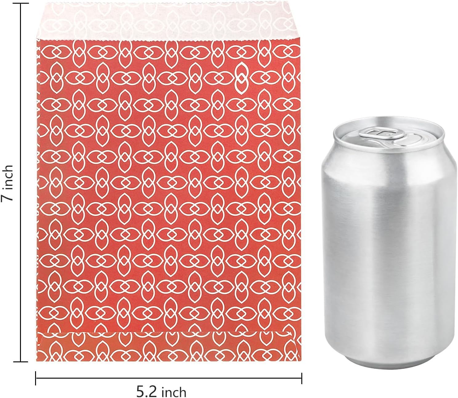 Hacaroa 320 Stück Papiertüten für Oster-Leckereien, 12,7 x 17,8 cm, klein, bunt, Partyzubehör, biologisch abbaubar, Süßigkeiten-Buffet-Tüten, Geschenktüten für Geburtstag, Babyparty, Hochzeit