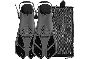 Snorkel Fins Men Travel Size
