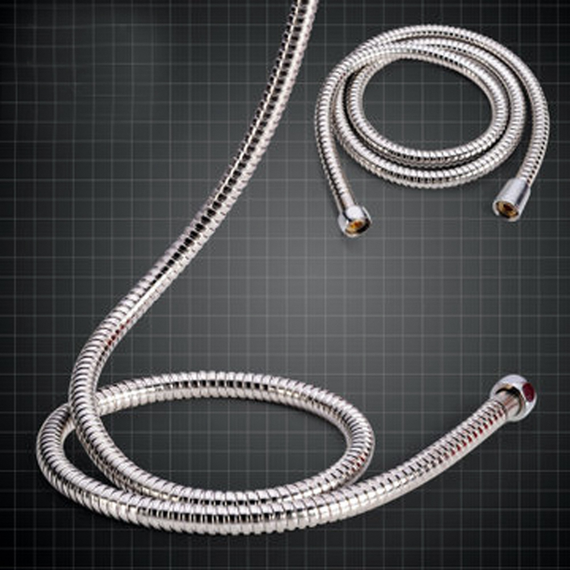 Amazon | シャワーホース らせん ステンレス 螺旋 取り付け 簡単 交換