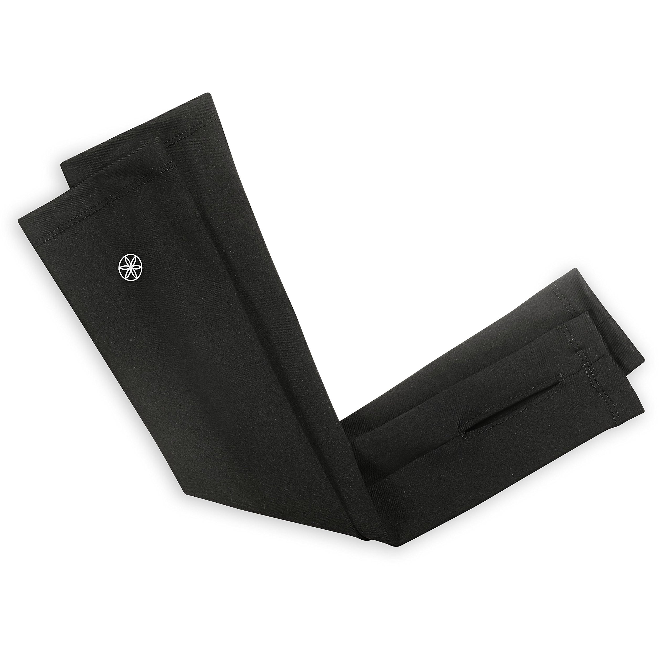 Gaiam Yoga Kompressionsmanschetten – Paar Ärmel für Pilates, Training, allgemeine Fitness – bequeme Passform für Muskeln – verkauft als Paar in 45,7 cm Arm und 55,9 cm Beinärmel-Optionen (Einheitsgröße )