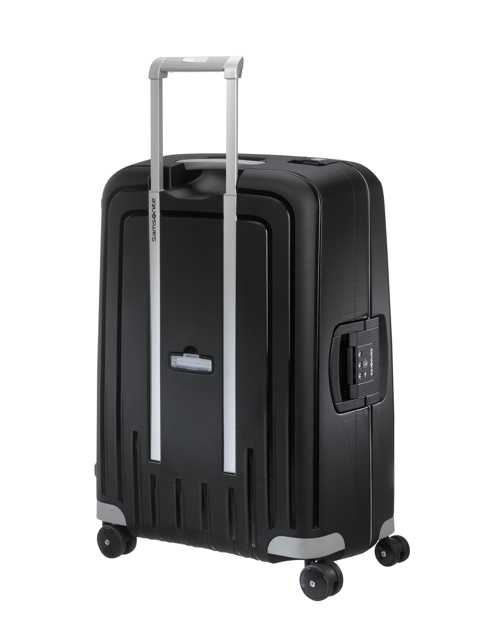 Samsonite S'Cure - Spinner L Koffer, L 75 cm, 102 L, Schwarz (Black)