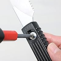 Vista 6 de KAKURI Mini sierra japonesa Dozuki de cola de milano de 4.3 pulgadas con vaina, sierra japonesa de corte fino para carpintería de precisión