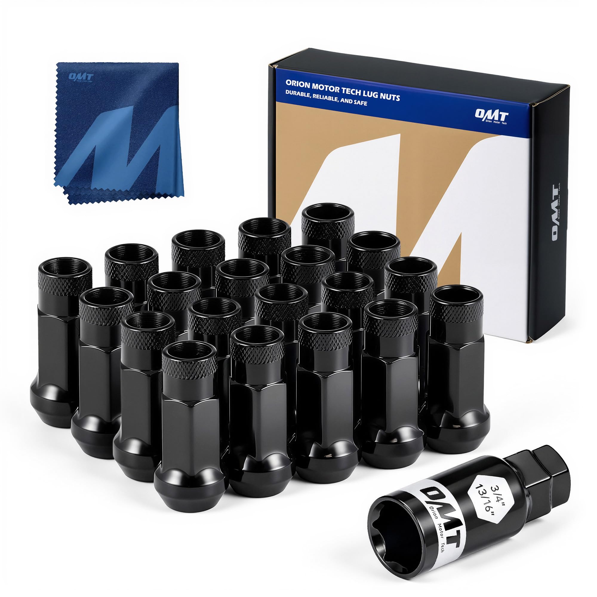 Amazon.com: Orion Motor Tech M12x1.25 Lug Nuts, 12mmx1.25 Wheel