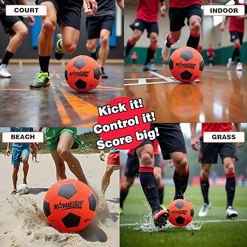 Miniatura 7 de Glow in The Dark Sports Ball  USB-C Rechargeable LED Light-Up for Night, Regular Play by Day  Choose Football, Basketball or Soccer Ball  for Kids,