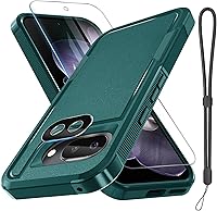 Vista 29 de RMOCR Funda para Google Pixel 8A, Cuerpo Completo Resistente Robusta a Prueba de Golpes Funda Protectora para Teléfono con Correa de Cordón