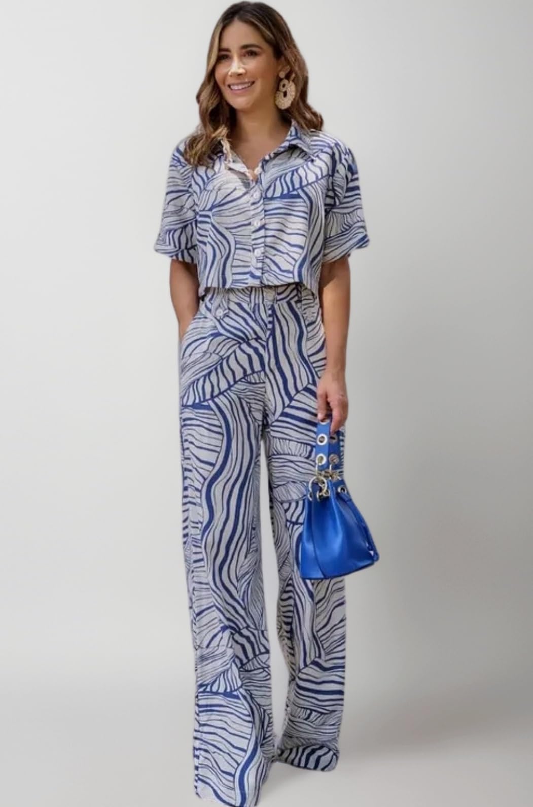Womens Co-ord Set Stylish | Summer Cord Set | Jumpsuit for Western Party Suit | Formal Office Wear & Casual Look | Summer Travel Co Ord Set Beach & Holiday Look