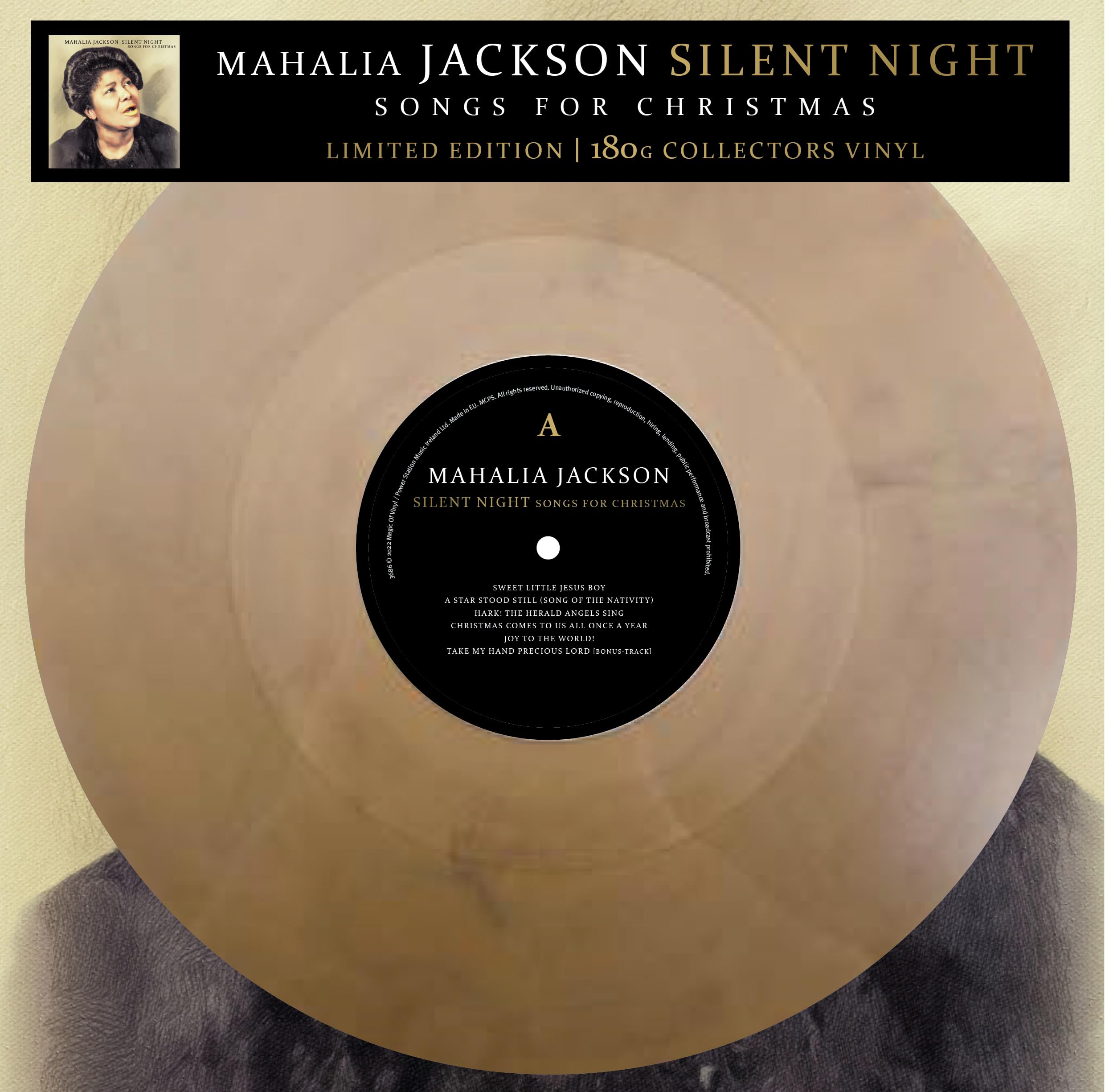 Silent Night: Songs for Christmas by Mahalia Jackson (Record, 2022)