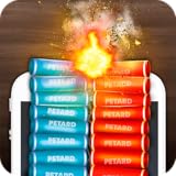 Light the wick into the phone when the wick will burn down is a strong explosion and all frightened!