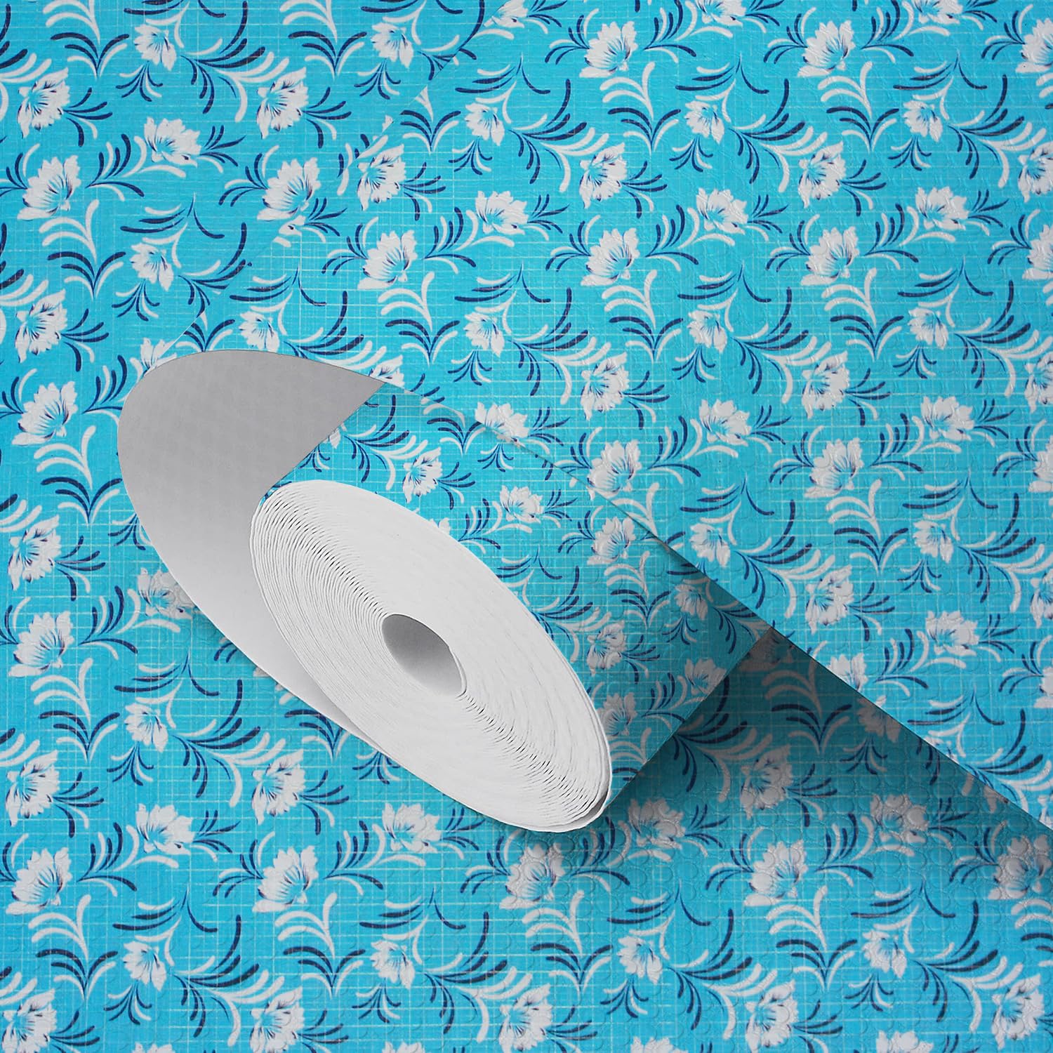 Vocal Store Kitchen Drawer/Cabinet Shelf Mat|PVC Material|Adjustable Size 10 Meter Roll, Blue - CDOJ-P10-10M