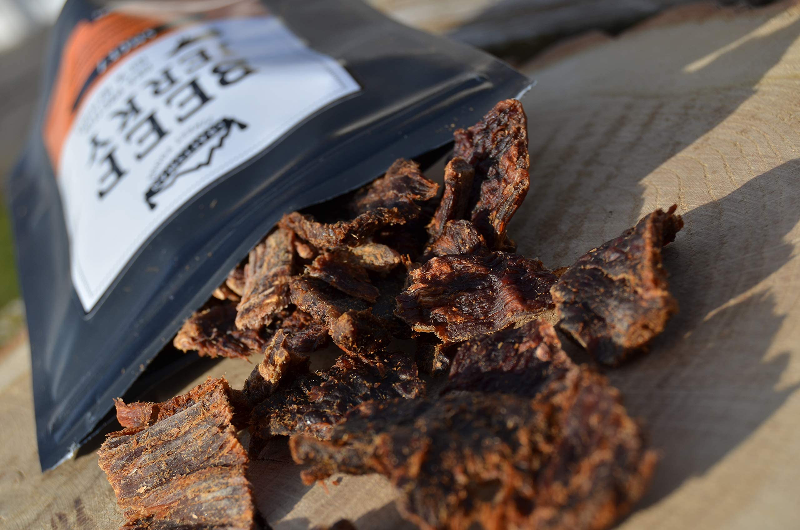 Craftsman Beef Jerky Superpack | Set 8x 50 g (400 g) Trockenfleisch Mix Set | Weiderind, Rindfleisch aus Bayern, Alle Sorten, Manufakturverfahren, Probierpack