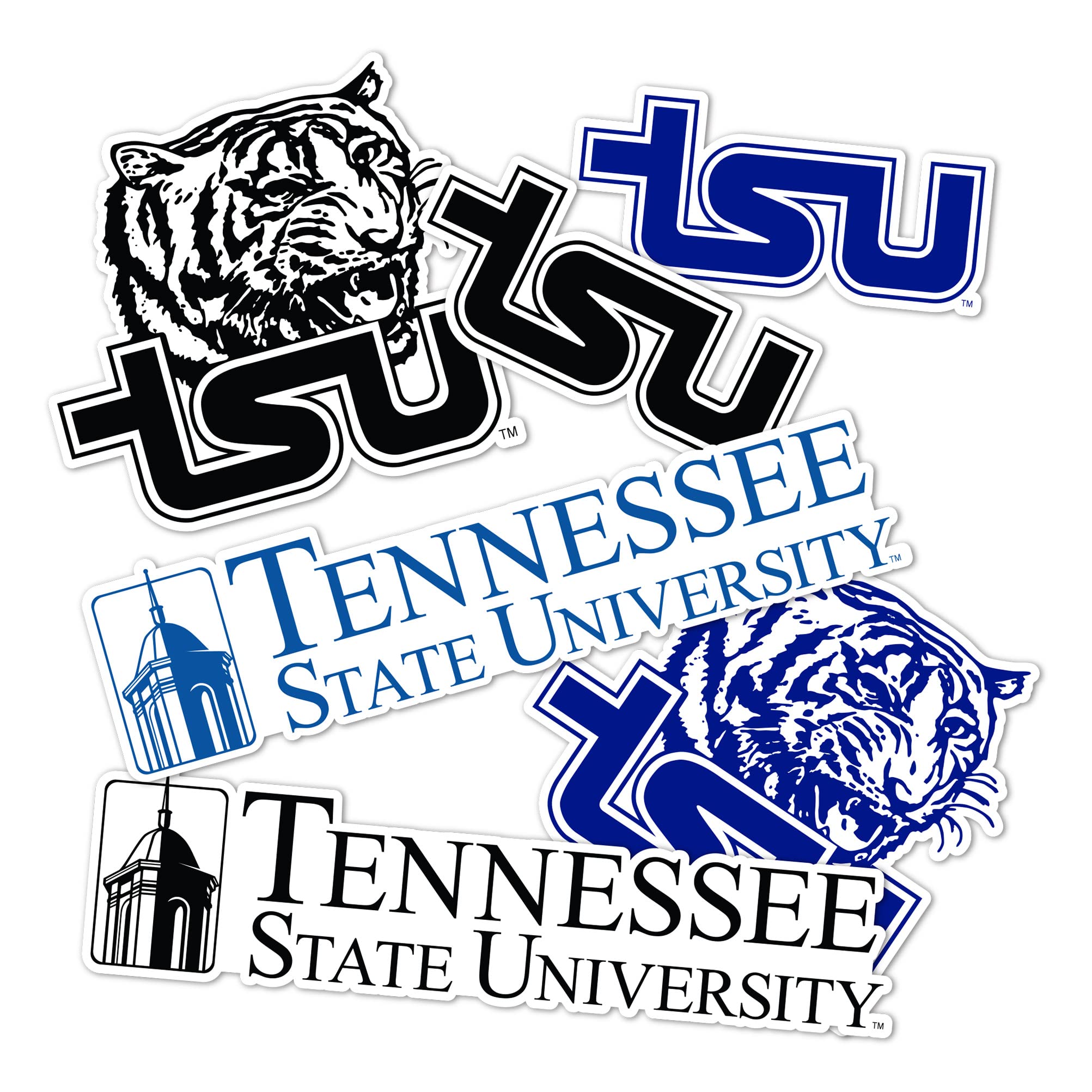 Autocollant vinyle voiture Tennessee State University TSU Tigers NCAA
