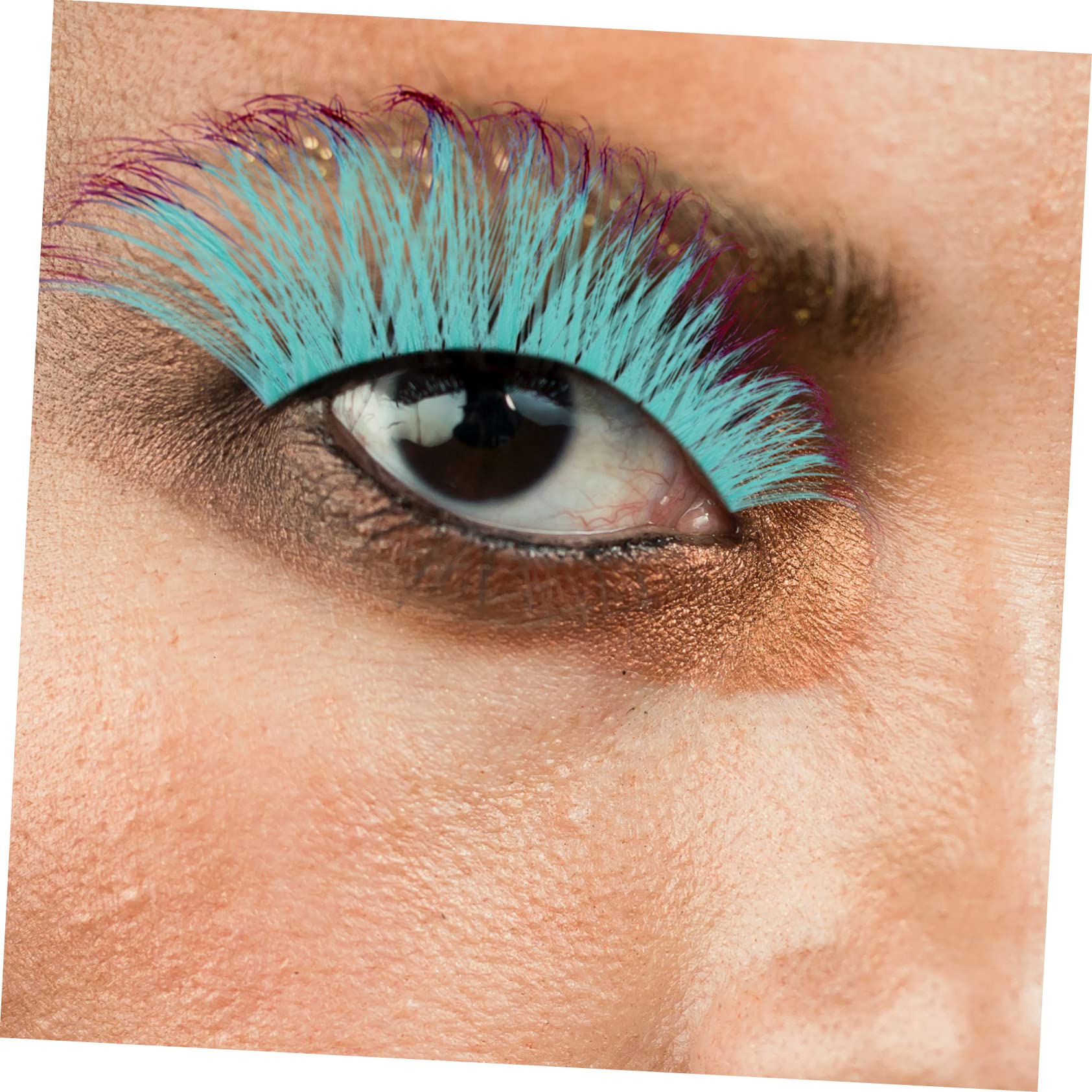 FRCOLOR 4 Set Di Extension Per Ciglia Da Donna Kit Di Ciglia Finte Naturali Strumenti Per Il Trucco Ricci E Soffici Per Occasioni Speciali 5 Paia*4