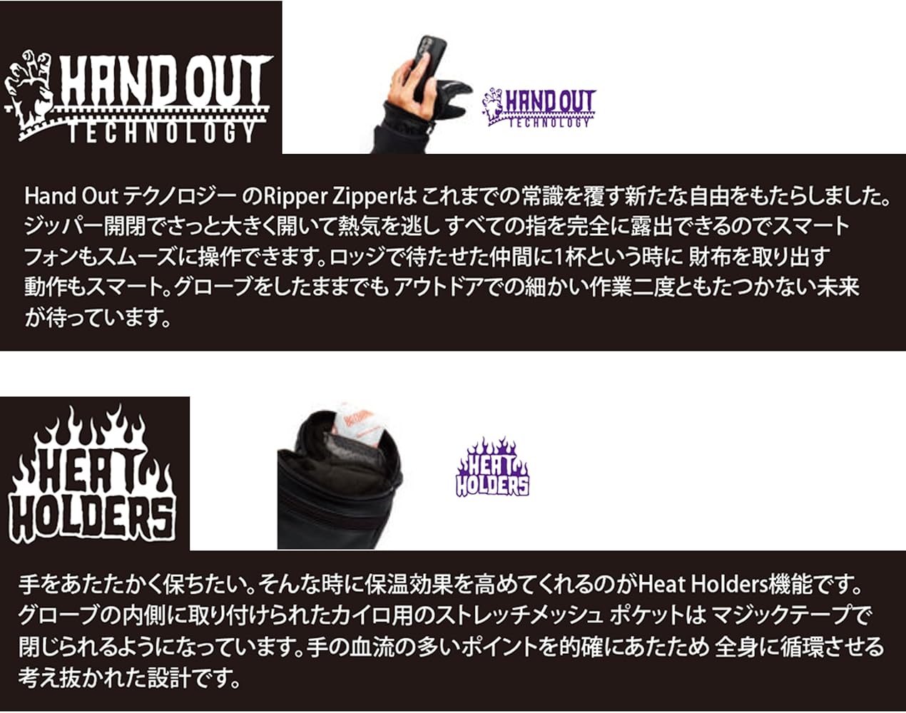 Amazon.co.jp: [handout] 24-25 DEATHGRIP GLOVE 1910 WEREWOLF GLOVES