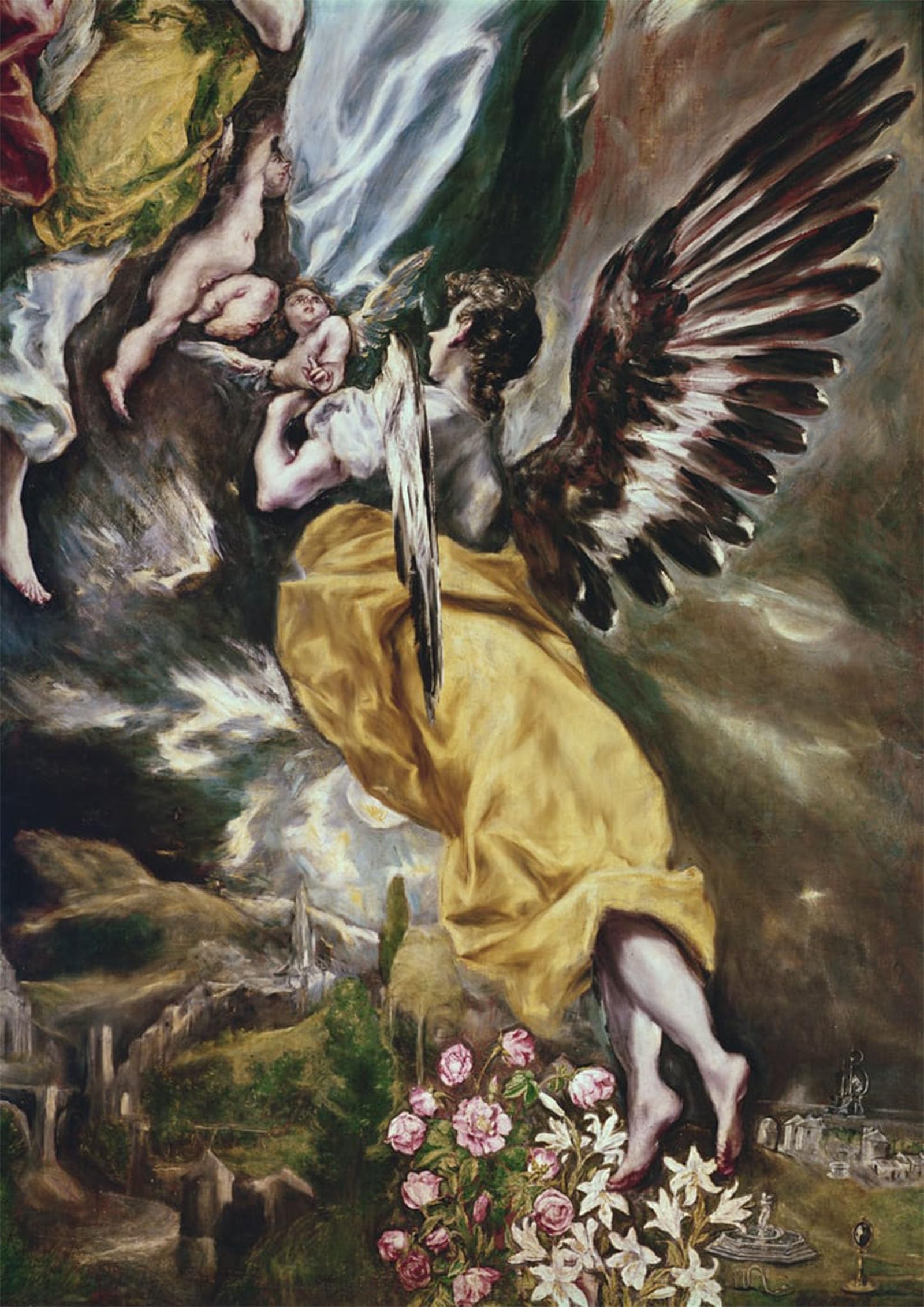Posteriik No Frame Famous Animal Posters Vintage Picture The Immaculate Conceptionby El Greco Modern Wall Decor For Home Decor 60X90cm