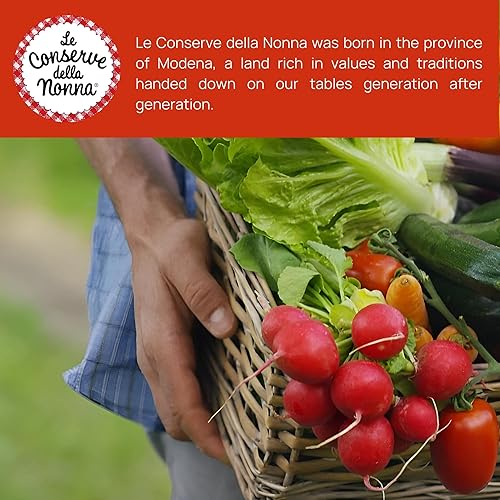 Miniatura 4 de Le Conserve Della Nonna Borlotti Beans Conserva de verduras - Frijoles conservados italianos - Sin conservantes artificiales añadidos - Ingredientes