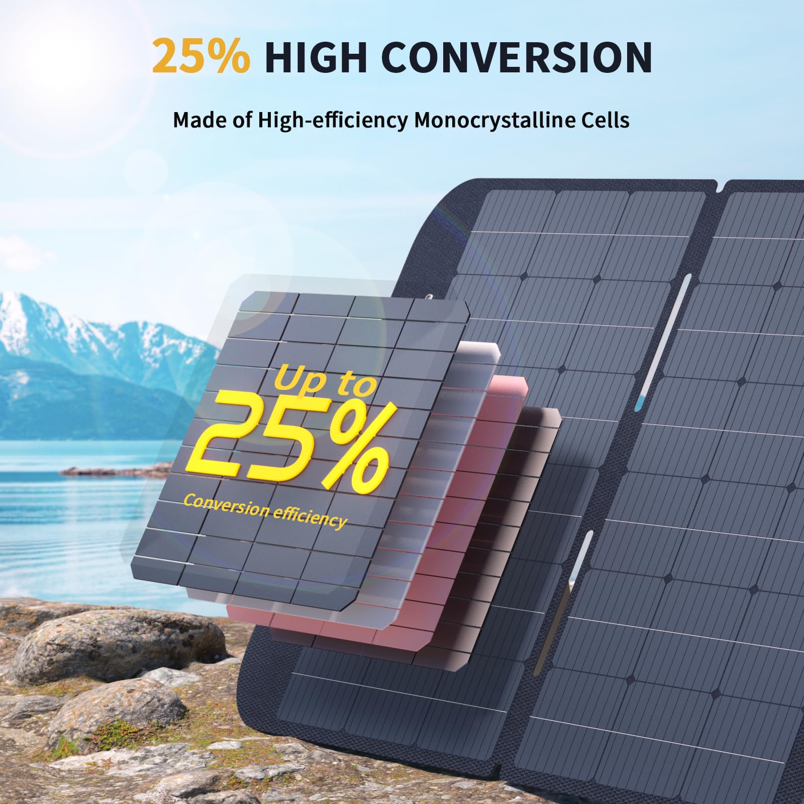Amazon.com : VTOMAN VS400 Portable Solar Panel 400W 40V, 23