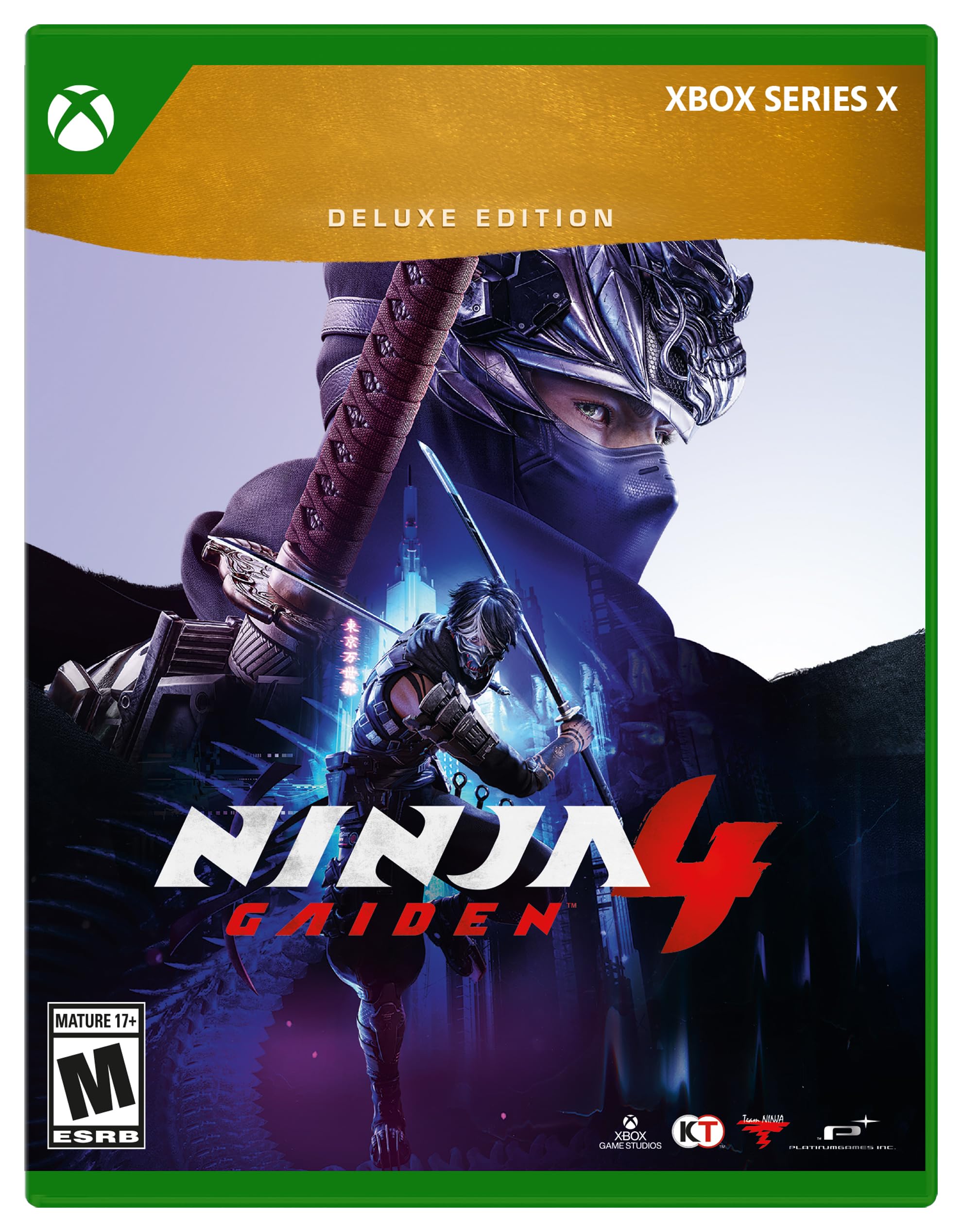 NINJA GAIDEN 4 – Deluxe Edition – Xbox Series X [Disc + Code in