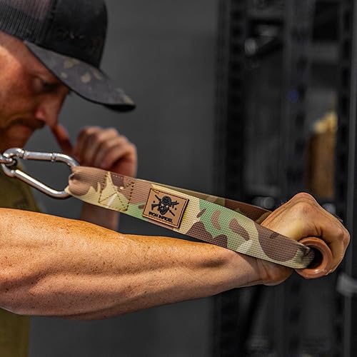 Miniatura 7 de Asas de banda de resistencia  Manijas de máquina de cable y anclaje de puerta para bandas de ejercicio, accesorio súper resistente para bandas de