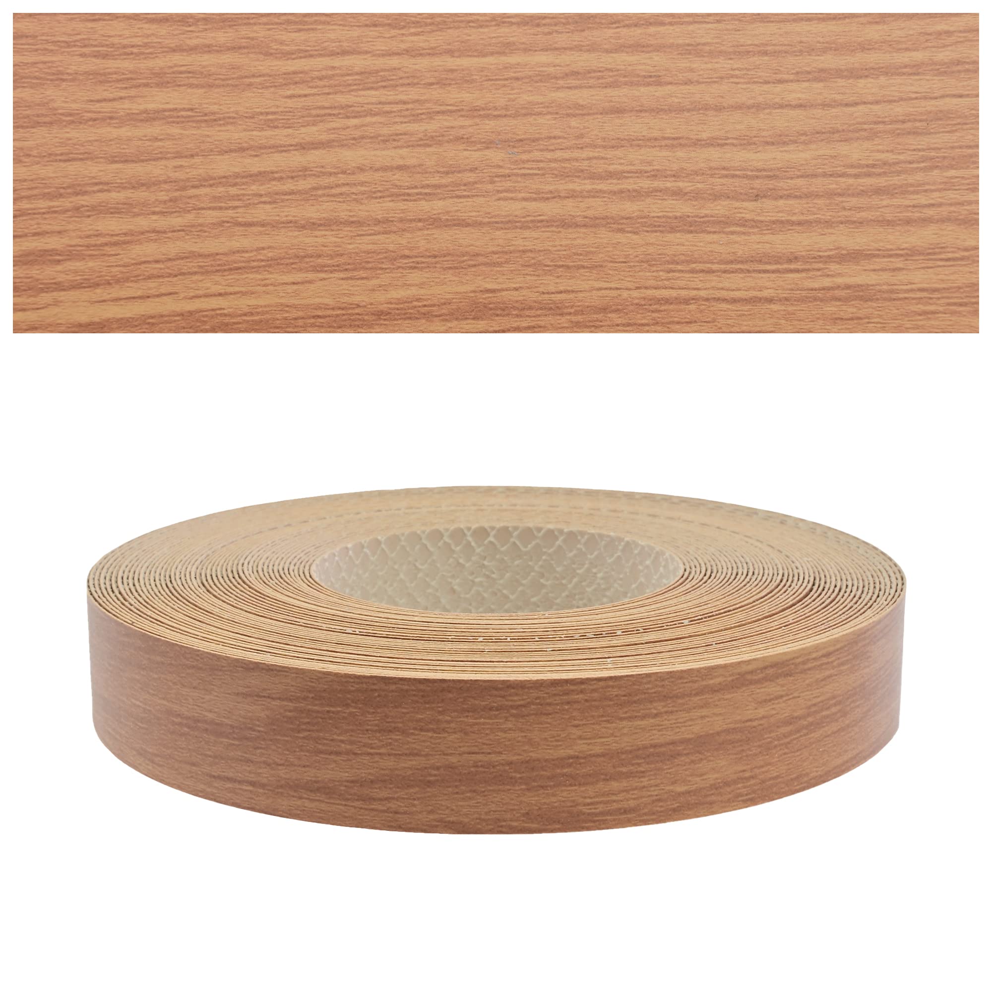 Mprofi MT® Melamine Edge Banding Oak Mountain | 22mm X 50m | Melamine Edging Tape | Iron-On Edge Trim with Hot Melt Adhesive | Durable & Easy to Apply for Furniture, Shelves & Worktops