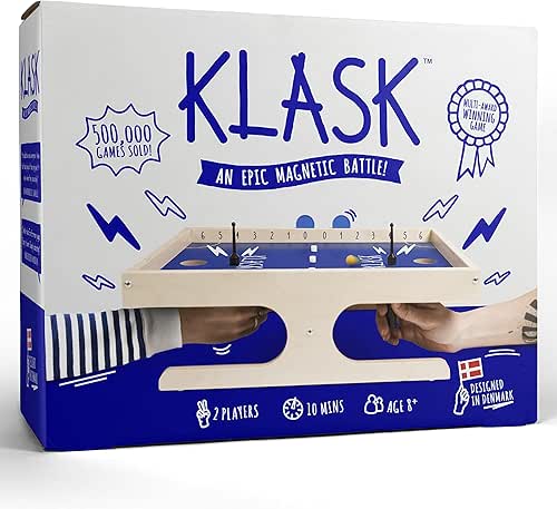 KLASK - Jeu d'adresse primé - Jeu Plateau pour la