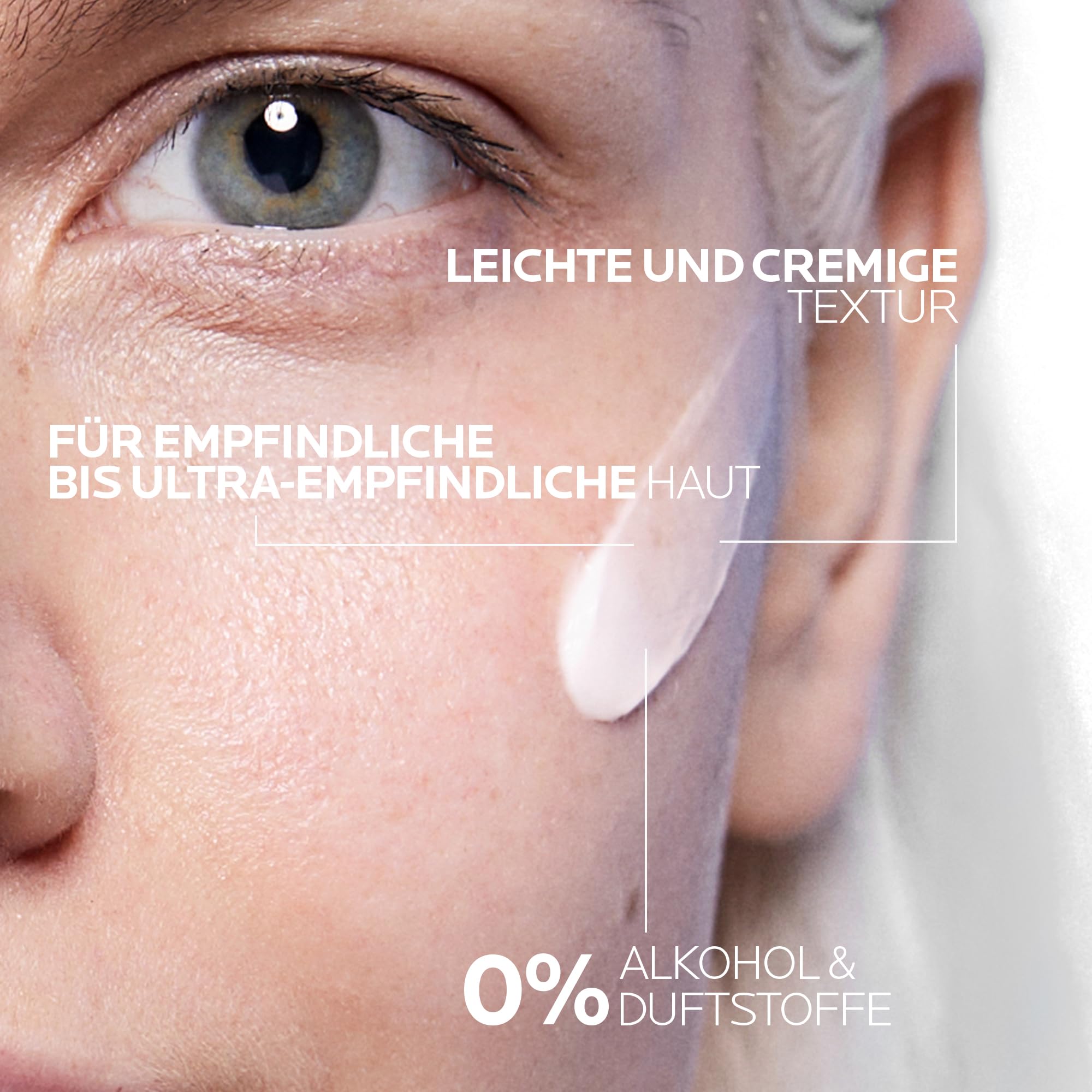 La Roche Posay Toleriane Dermallergo, Crema Lenitiva per Pelli a Tendenza Allergica, Arrossamenti Ridotti e Irritazioni Alleviate, Adatta alle Pelli Sensibili, Con Sphingobioma e Neurosensine, 40 ml