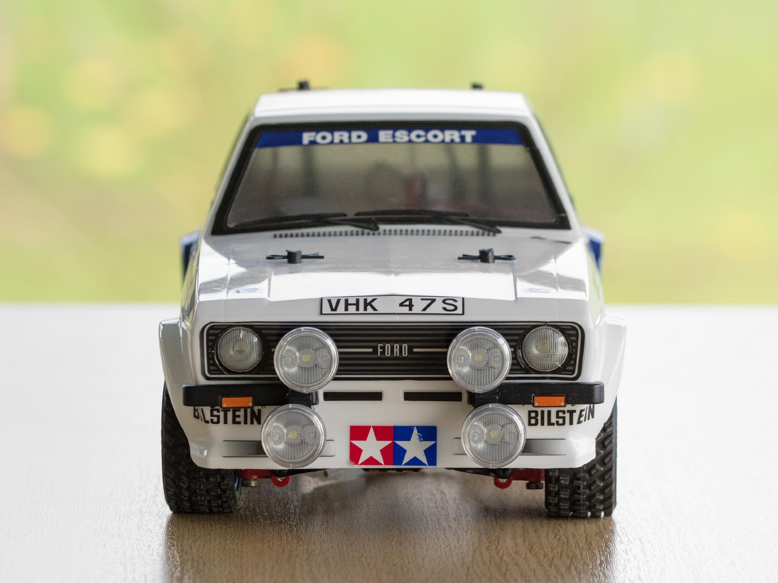 TAMIYA 58687 1:10 Ford Escort MkII RAL.Lac. MF-01X, zdalnie sterowany samochód, pojazd RC, modelarstwo, zestaw do montażu, model zestawu montażowego