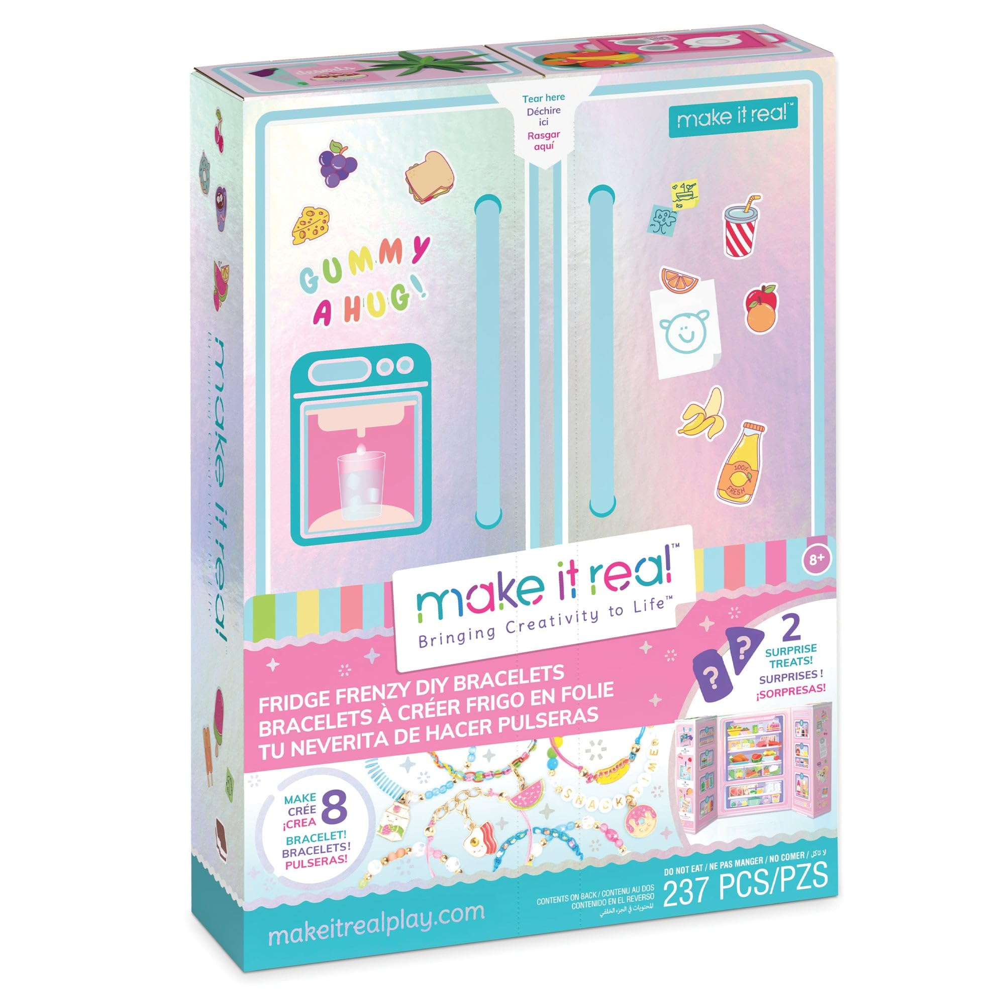 Amazon.com: Make It Real: Fridge Frenzy DIY Bracelets - 237pc