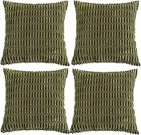 Vista 36 de Fancy Homi - Paquete de 4 fundas de almohada decorativas boho negras de 20 x 20 pulgadas para sala de estar, sofá, cama, decoración rústica moderna