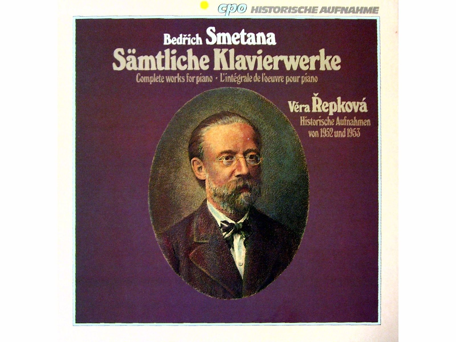 Smetana: Sämtliche Klavierwerke / Complete works for piano (Historische Aufnahmen von 1952 und 1953) [Vinile record] [8 LP Box-Set]