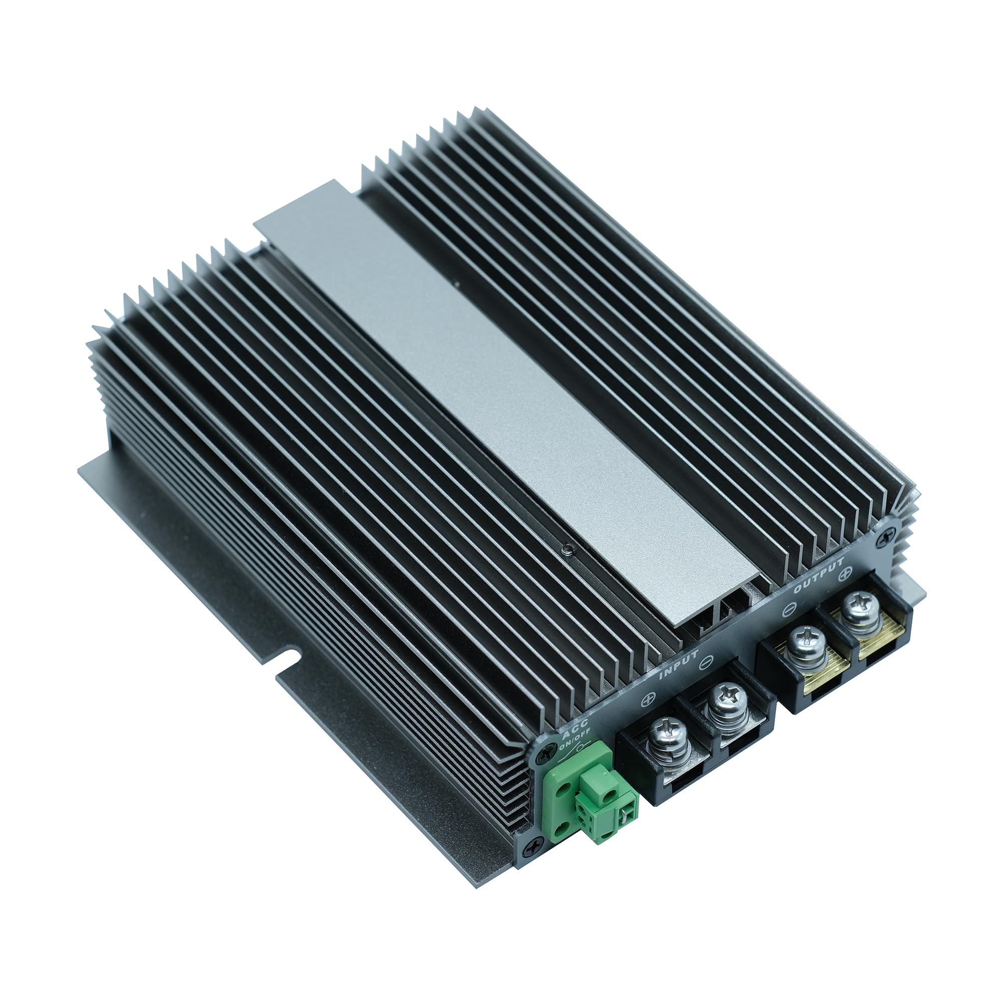 dkplnt 12V 24V to 56V 10A 560W DC to DC Charge 48V Battery Converter for Flooded, Gel, AGM, and Lithium, Using Charging in RVs, Vehicles, Boats, Yachts with Acc Ignition