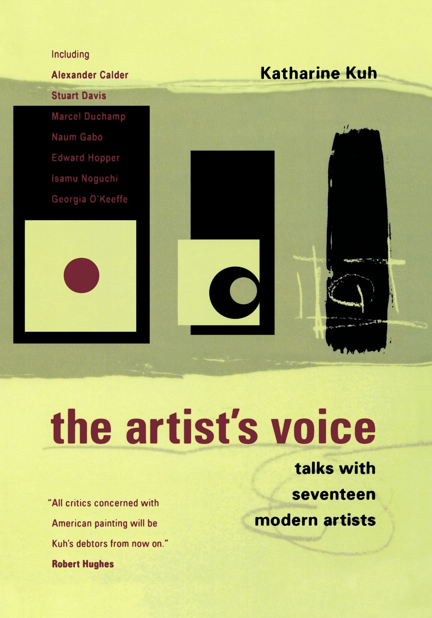 The Artist's Voice: Talks With Seventeen Modern Artists