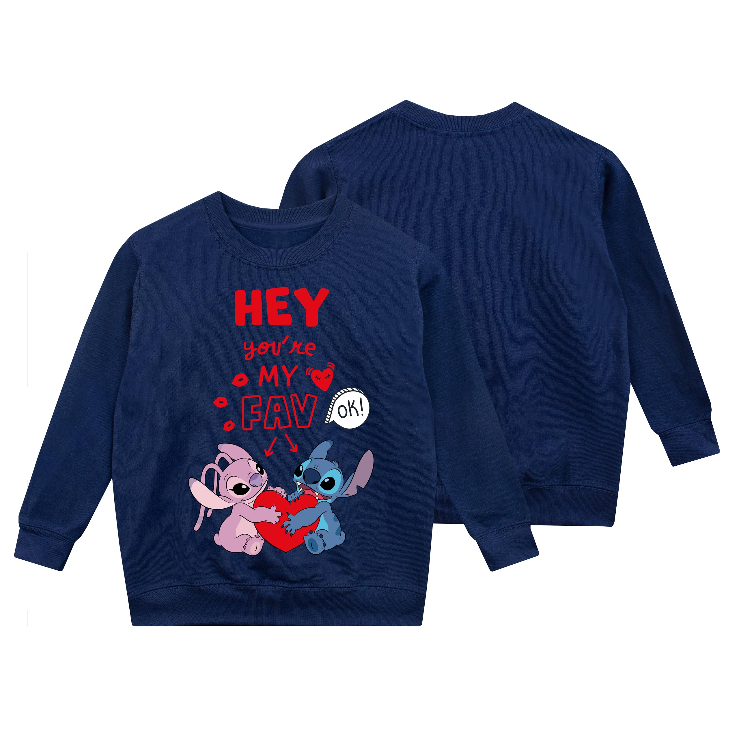 Disney Lilo & Stitch | Sweter dziewczęcy | Stitch Odzież dziewczęca