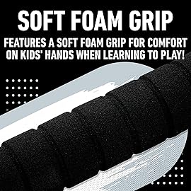 Franklin Sports MLB Chicago White Sox Team Jumbo Foam Bat and Ball Set, 21-Inch, Black