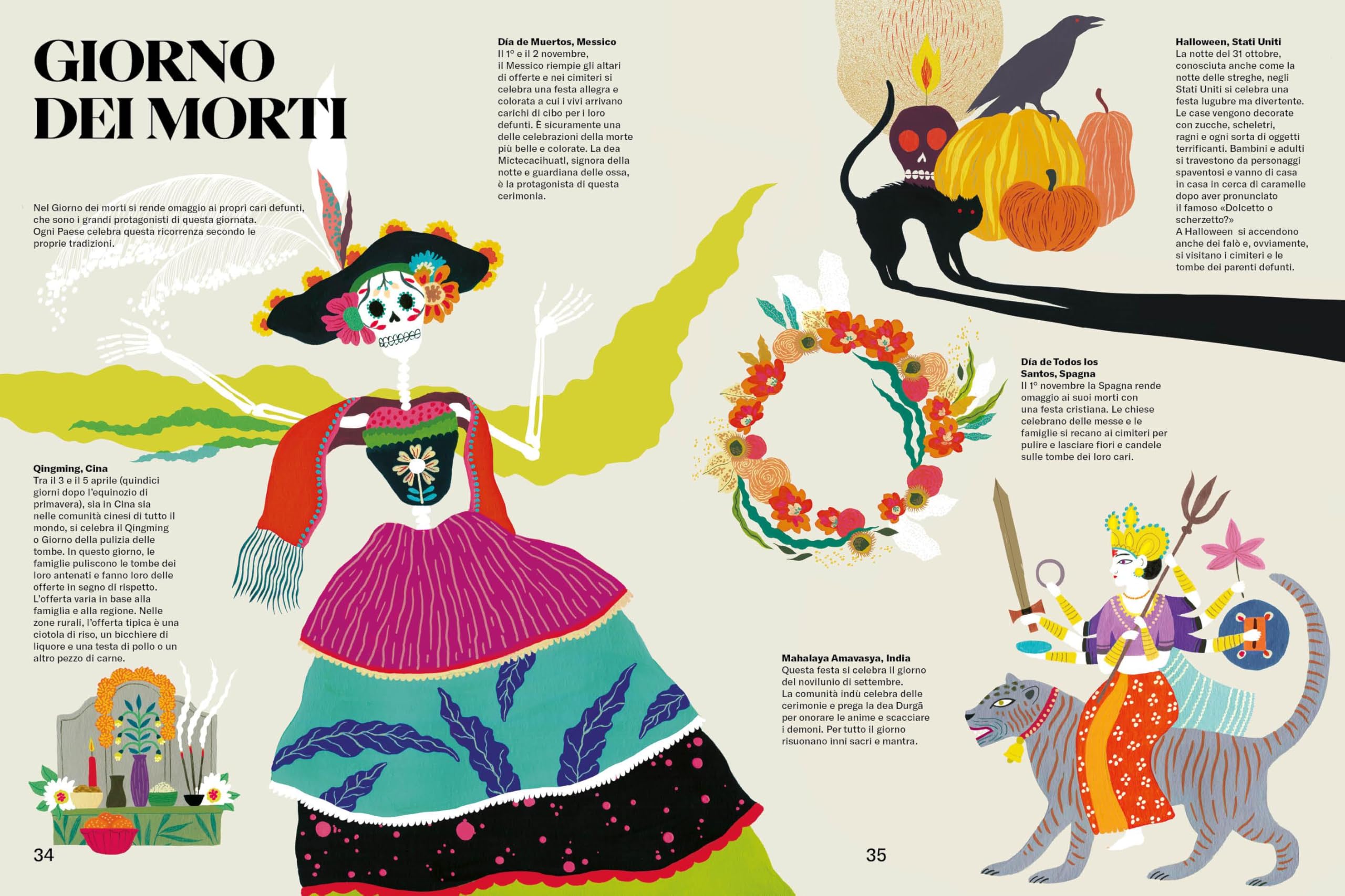 Il meraviglioso libro della morte. Ediz. illustrata