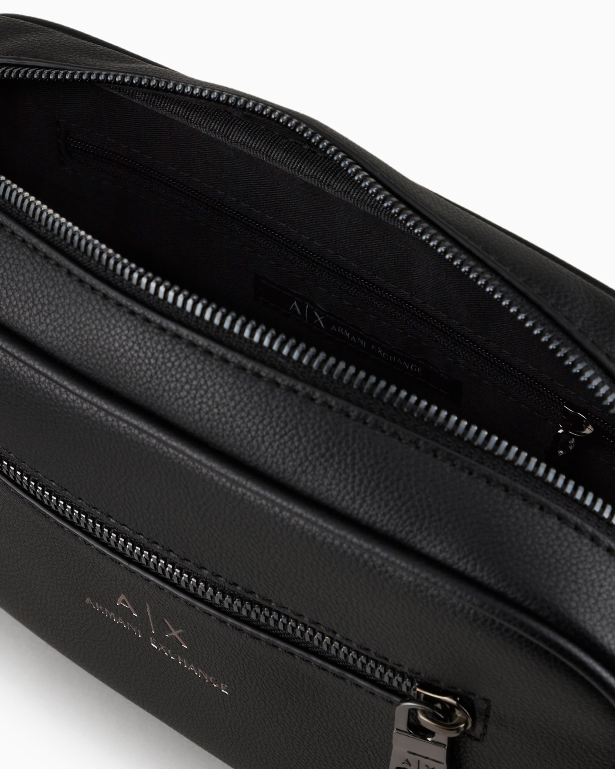 ARMANI EXCHANGE Borsa da toilette nero