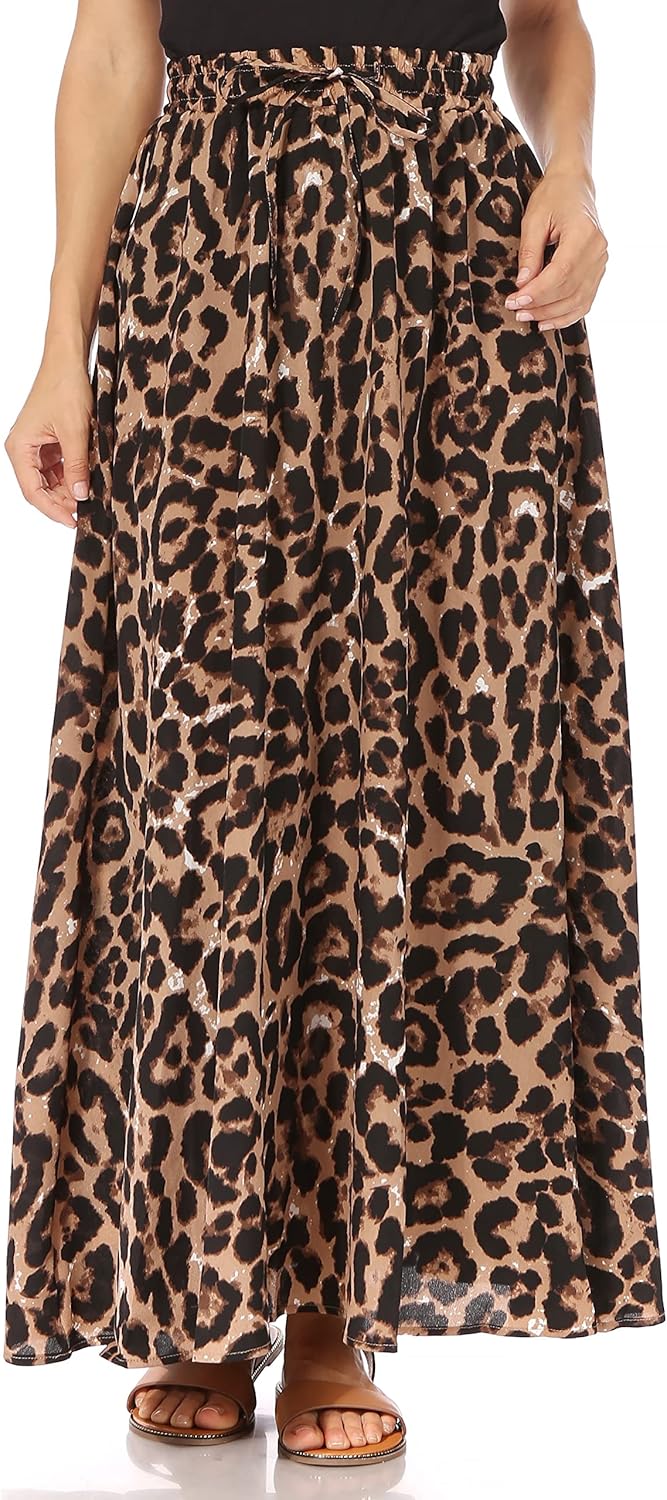 Maxi Skirts for Women Reg & Plus Size Women's Long Skirts, Flowy Summer Skirt Aline Elastic High Waisted Trendy 2023