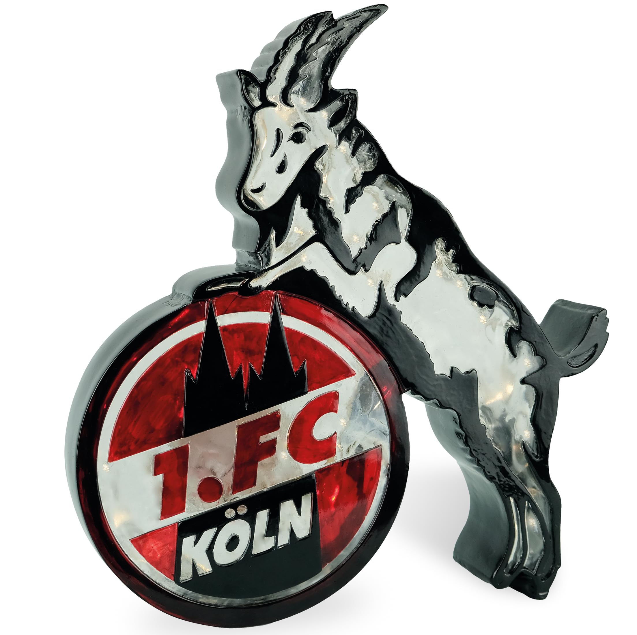 1. FC Köln Lampe in Logoform